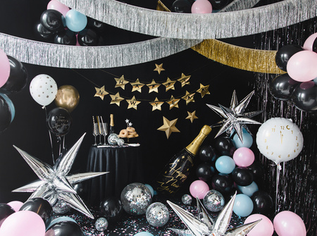 Kurtyna Party, czarny, 90x250cm