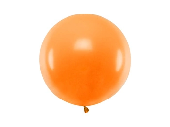 Balon okrągły 60 cm, Pastel Mandarin Orange