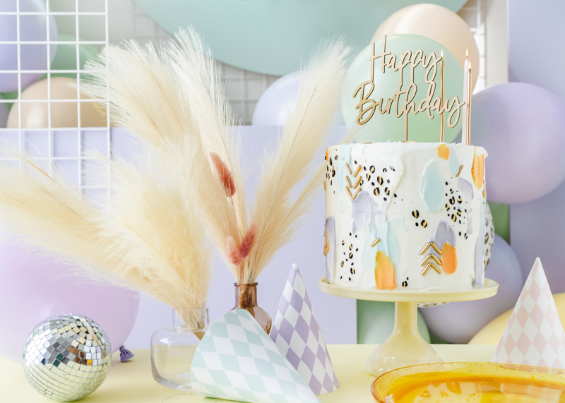 Balony 30cm Pastel Lilac Breeze - różne aranżacje i detale