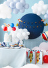 Baner Happy Birthday Samoloty, 2.5 m, mix