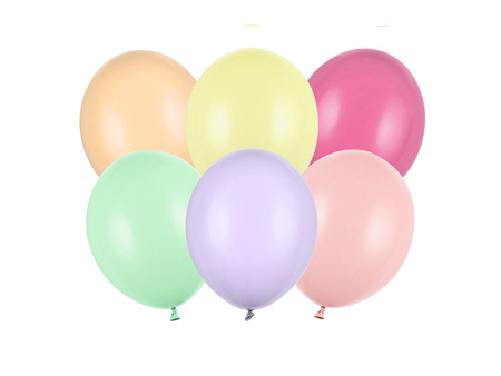 Balony Strong 23cm, Pastel Mix (1 op. / 100 szt.)