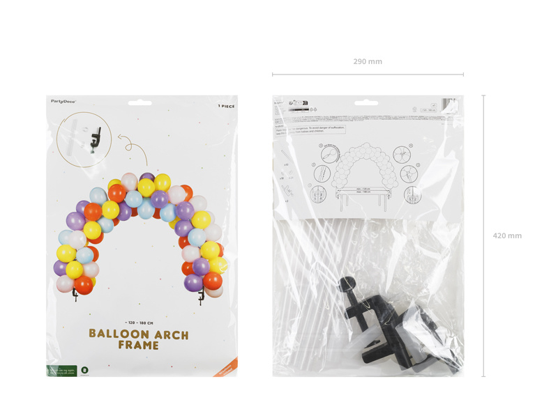 Stelaż do balonów Łuk - szczegóły konstrukcji