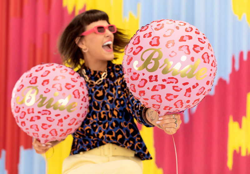 Zestaw balon Bride z rurką