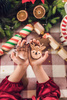 Wykrawacze do ciastek Merry Christmas, srebrny (1 op. / 6 szt.)