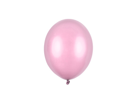 Balony Strong 12cm, Metallic Candy Pink (1 op. / 100 szt.)