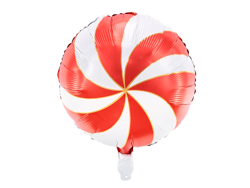 Balon foliowy Cukierek czerwony 35cm - zdjęcie 5