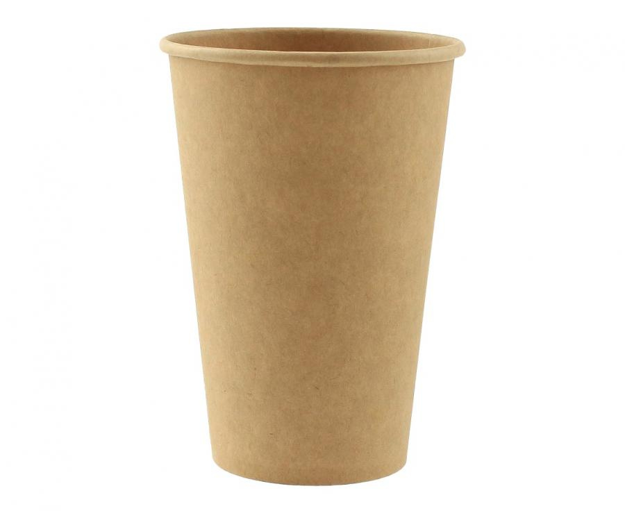 Kubeczki papierowe GoG Kraft, duże, 375 ml, 6 szt.