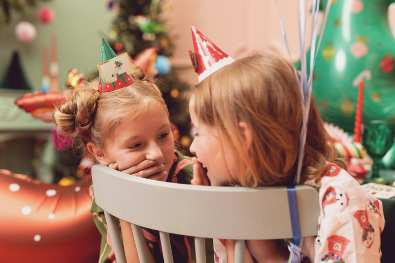 Świece stożkowe Mikołaj - zestaw 2 sztuki