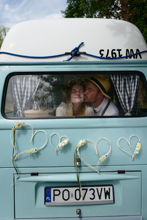 Rattanowe serca z bukiecikami, kremowy (1 op. / 2 szt.)