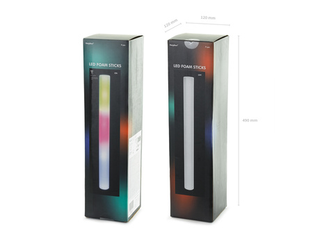 Pałka piankowa LED, 48 cm (1 op. / 9 szt.)