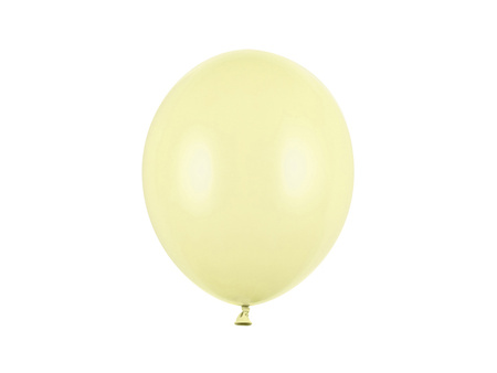 Balony Strong 27cm, Pastel Light Yellow (1 op. / 100 szt.)