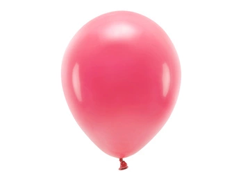 Balony Eco 30cm pastelowe, jasny czerwony (1 op. / 100 szt.)
