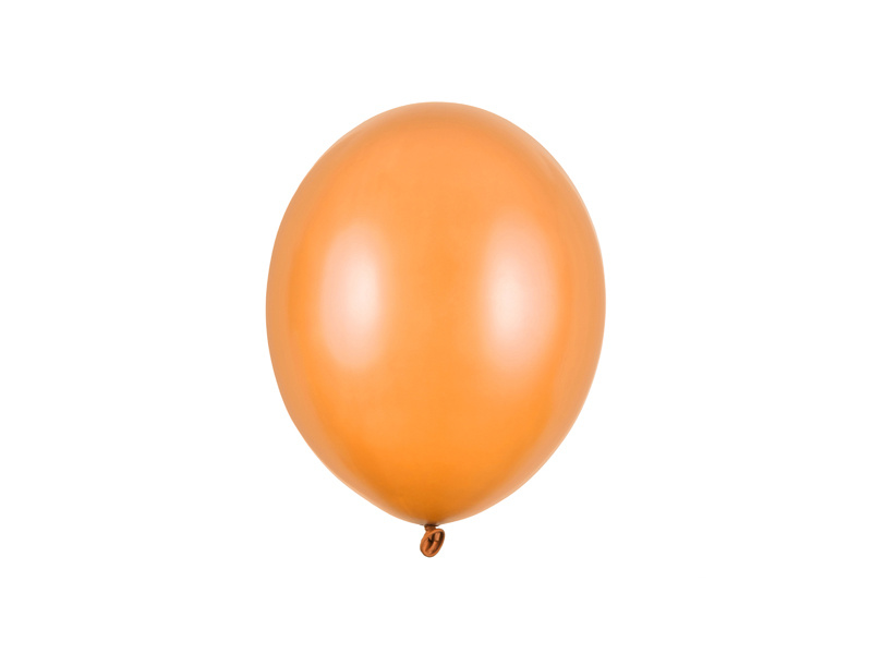 Balony Strong 23cm Metallic Mand. Orange – opakowanie 100 sztuk