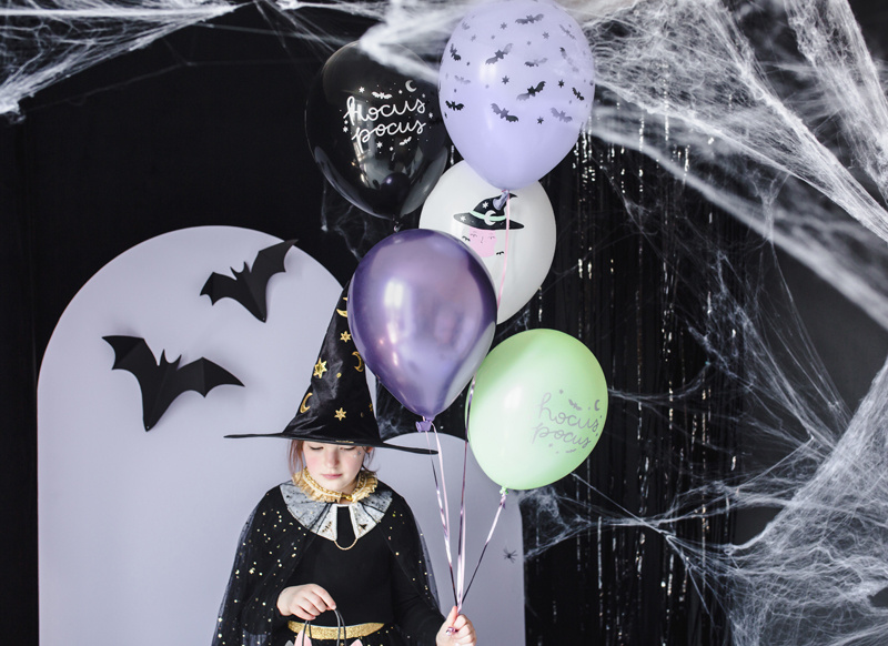 Balony Witch 30 cm - aranżacja na imprezie