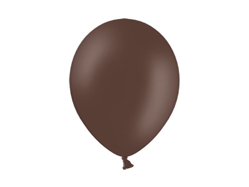 Balony 27cm Pastel Cocoa Brown – opakowanie 100 sztuk
