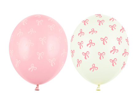 Balony 30 cm, Kokardki, mix (1 op. / 50 szt.)