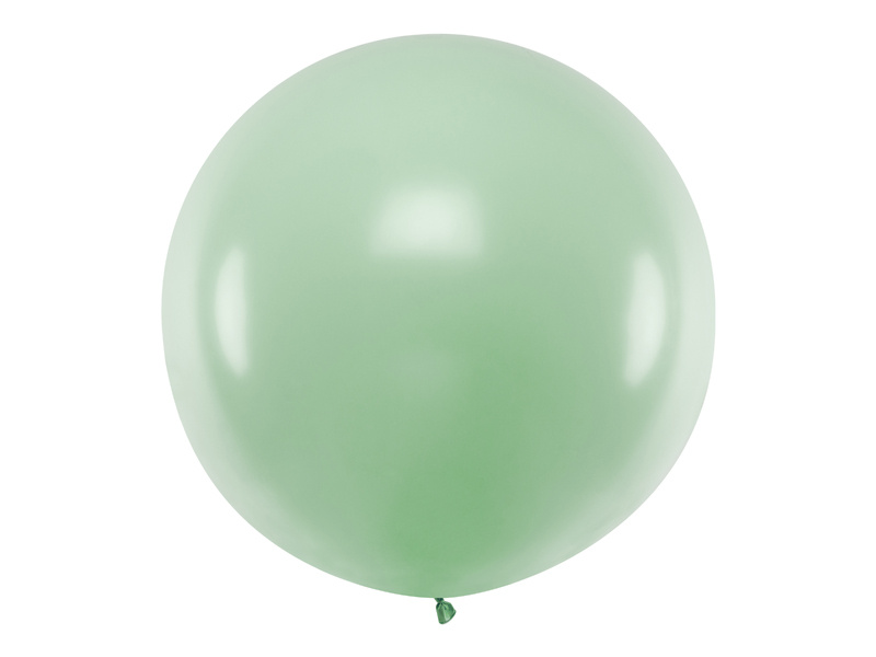 Balon okrągły 1m Pastel Pistachio