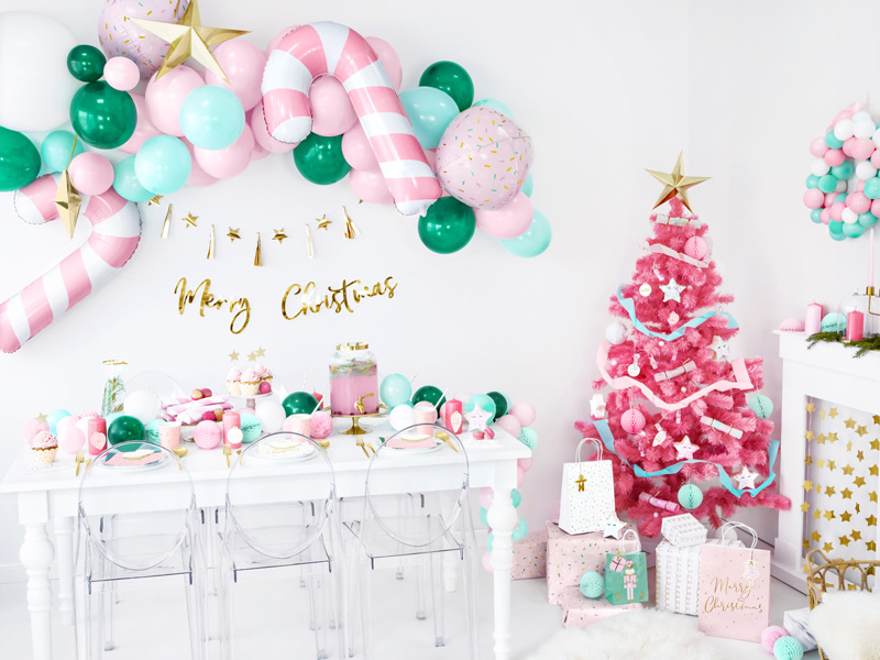 Balony Crystal Green 30 cm z bliska