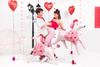 Balon foliowy Serce ''I love you'', 45 cm, mix