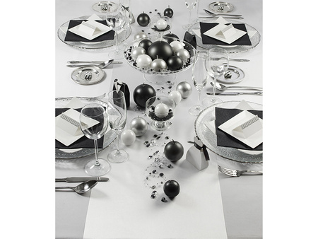 Satyna gładka, biały, 0,36 x 9m (1 szt. / 9 mb.)