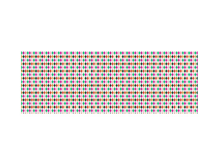 Papier do pakowania - Romby, 70x200cm