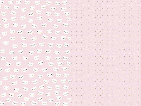 Papier do pakowania Kotek, mix, 70x200cm (1 op. / 2 szt.)