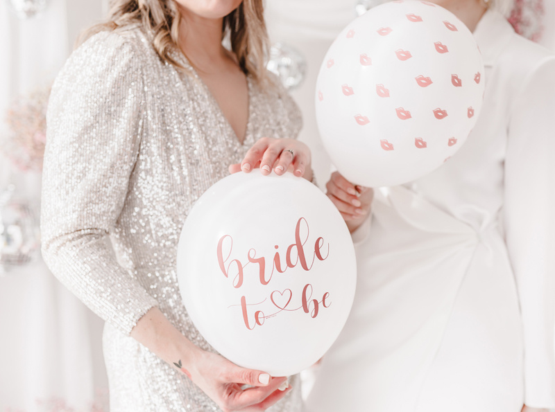 Balony Bride to Be na wieczór panieński