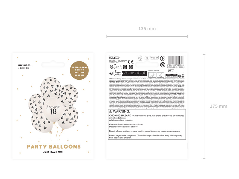 Balony Pastel Off-white 30 cm – prezentacja produktu