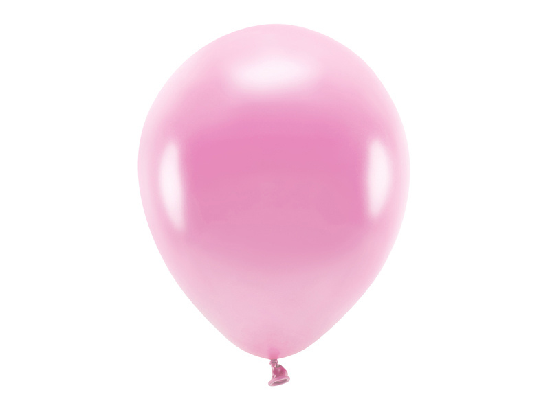 Balony Eco 30cm metalizowane różowy - zdjęcie produktu