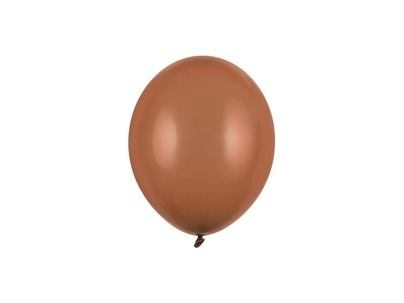 Balony Strong 12 cm Pastel Mocca - opakowanie 100 sztuk