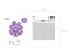 Balony Glossy 30cm, fiolet (1 op. / 10 szt.)