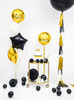 Balon foliowy Gwiazdka, 48cm, czarny