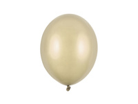 Balony Strong 27 cm, Metallic Cold Gold (1 op. / 10 szt.)