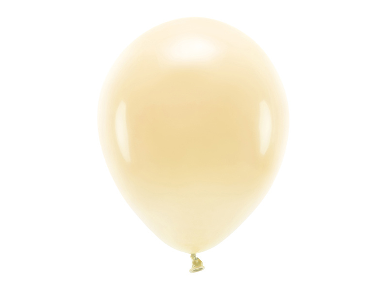Balony Eco 30cm pastelowe jasna brzoskwinia