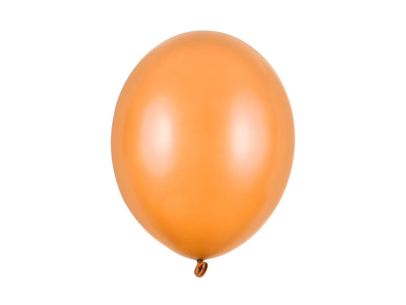 Balony Strong 30cm Metallic Mandarin Orange