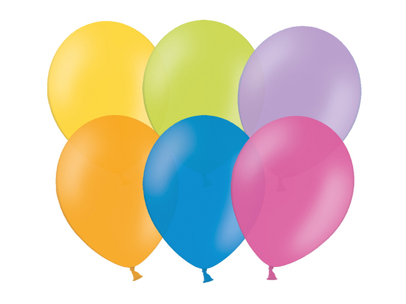 Balony 30cm Pastel Mix 100 sztuk