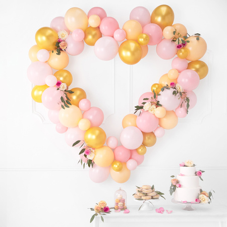 Balony Strong 27cm, Pastel Baby Pink (1 op. / 10 szt.)