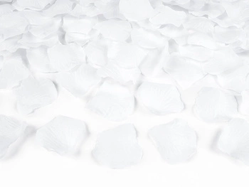 Płatki róż w woreczku, biały (1 op. / 500 szt.)