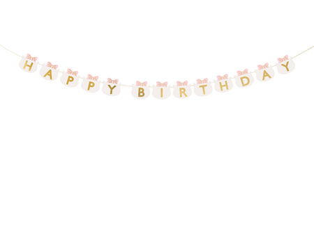 Baner Happy Birthday Kotki, 2.8 m, mix