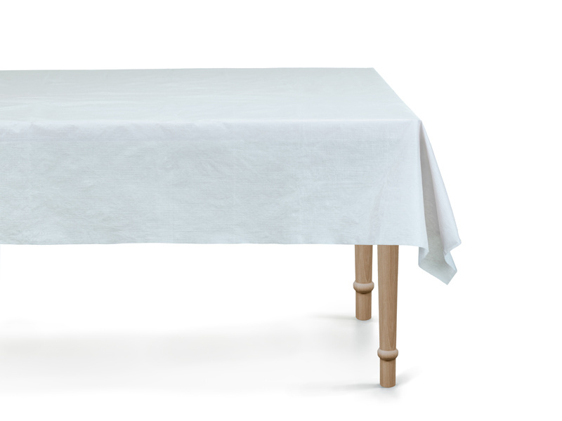 Jednorazowy obrus błękitny 180x120 cm – zdjęcie produktu