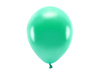 Balony Eco 26cm metalizowane, zielony (1 op. / 10 szt.)