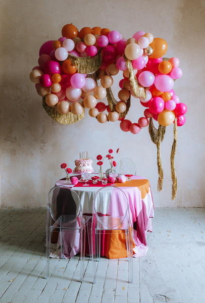 Balony z łącznikiem jasny różowy - bezpieczne użytkowanie