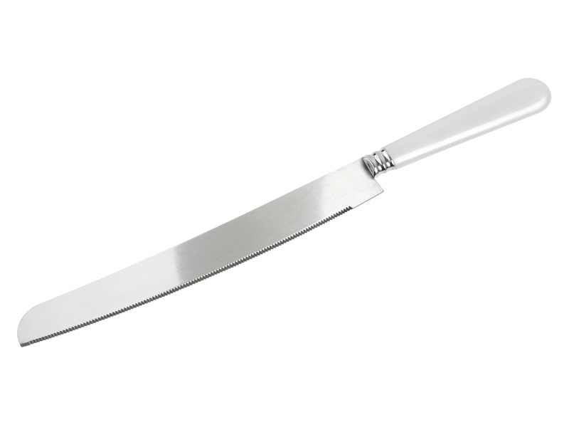Nóż i łopatka do ciasta - ergonomiczna rączka