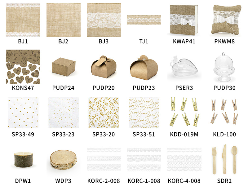 Bieżnik jutowy jako dekoracja komody