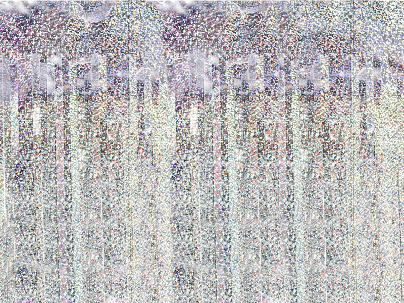 Kurtyna Party holograficzna 100x200cm