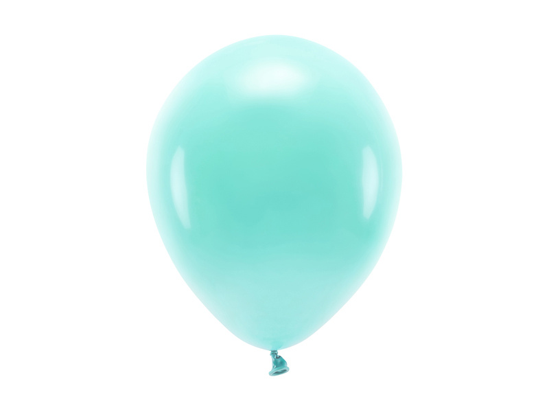 Balony Eco 26cm pastelowe, ciemna mięta - opakowanie