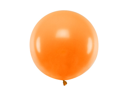 Balon okrągły 60 cm, Pastel Mandarin Orange