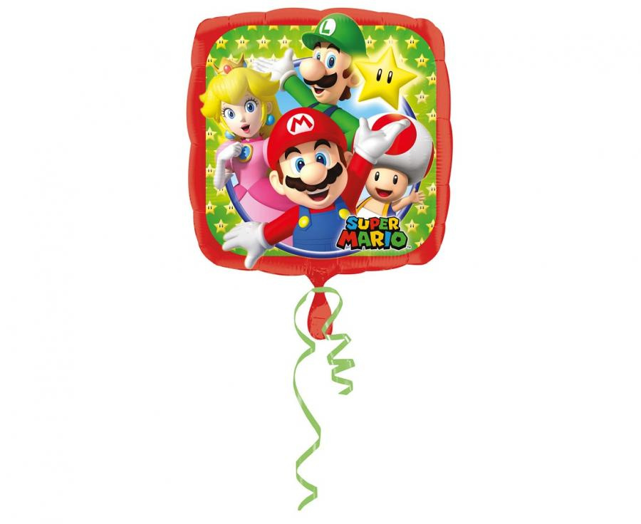 Balon foliowy Mario Bros 43 cm