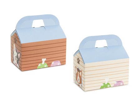 Ozdobne pudełka na ciasto - Buda (1 op. / 6 szt.)