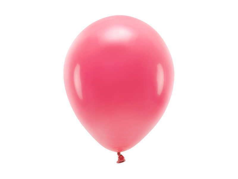 Balony Eco pastelowe jasny czerwony 26 cm - zdjęcie produktu
